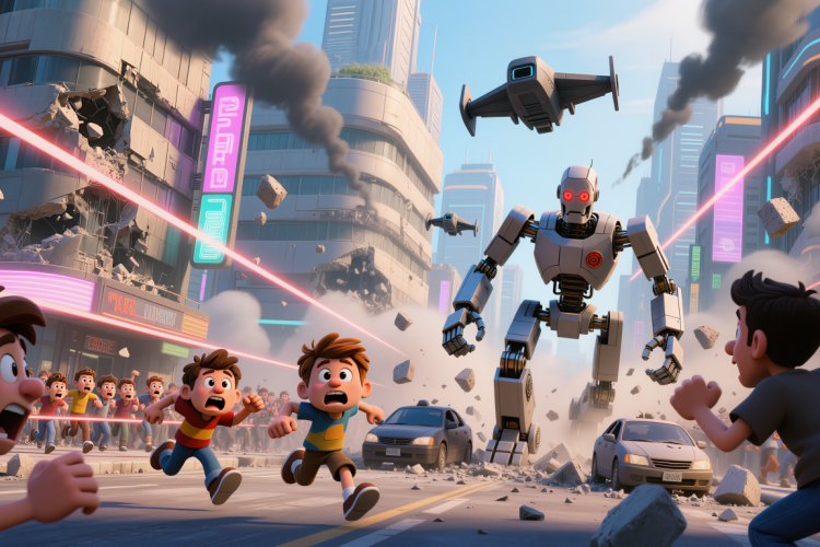 AI attack The End of the World