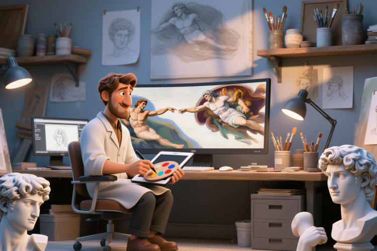 AI is Cheating at Art