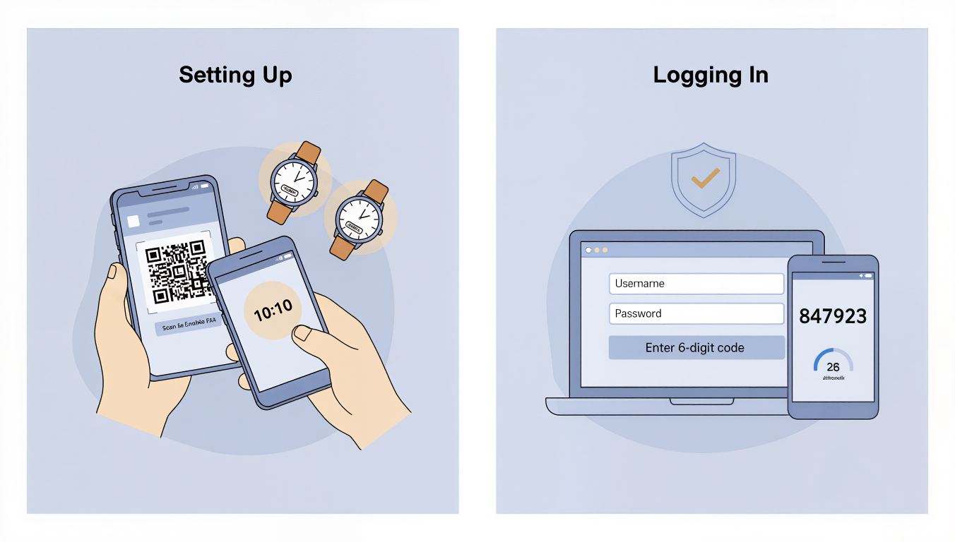 setting up 2fa Medium