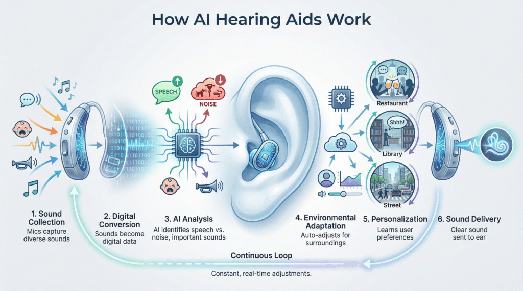 How AI Hearing Aids Work Medium