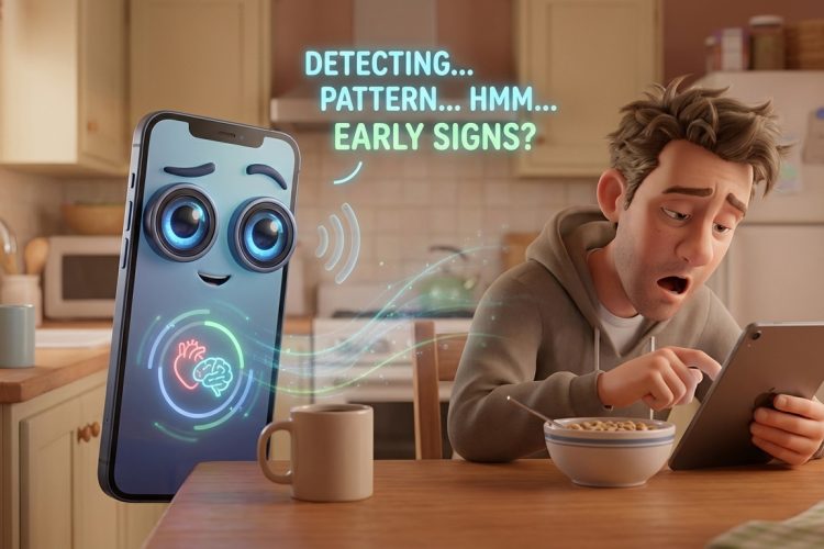 AI health monitoring smartphone