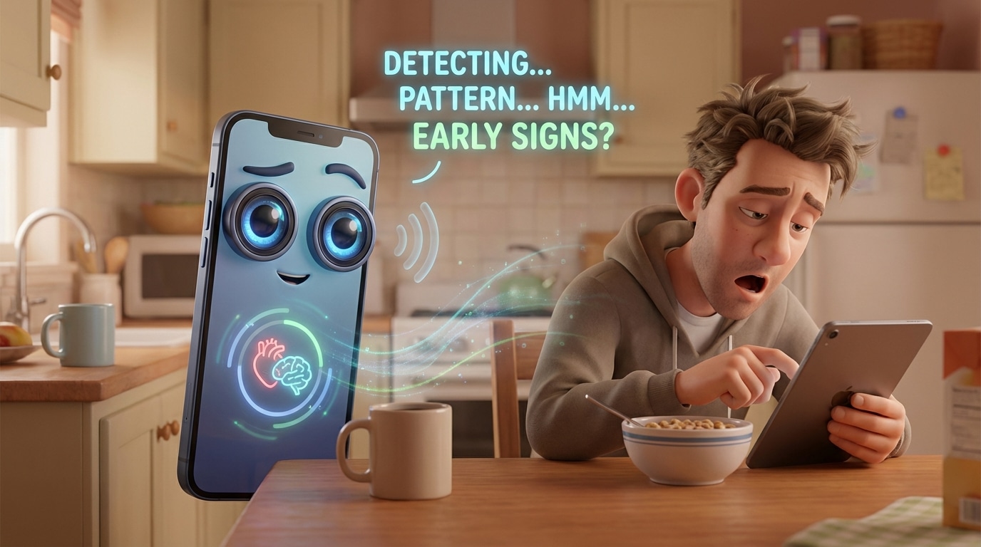 AI health monitoring smartphone