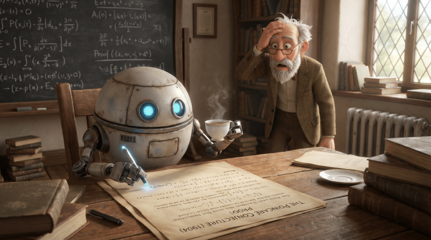 AI solved maths problem